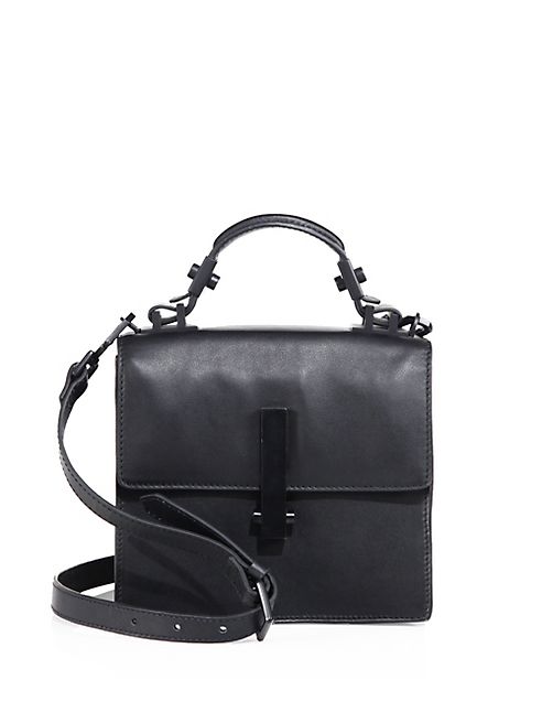 KENDALL + KYLIE - Minato Mini Leather Top-Handle Satchel