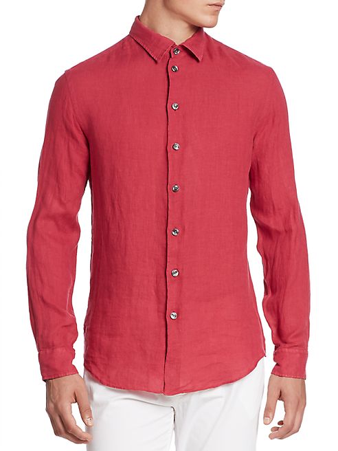 Armani Collezioni - Linen Sport Shirt