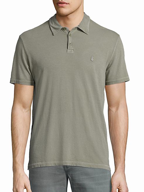 John Varvatos Star USA - Soft Collar Peace Polo