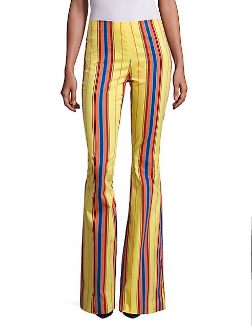 Moschino - Striped Flare Pants