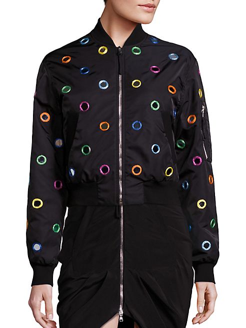 Moschino - Detailed Bomber Jacket