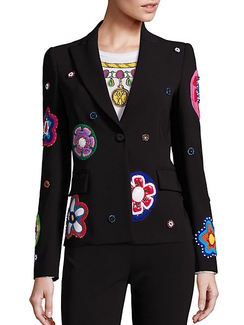 Moschino - Floral Blazer