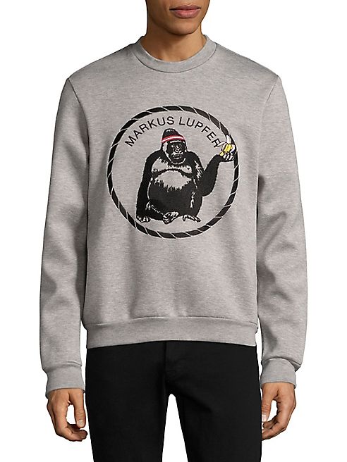 Markus Lupfer - Gorilla Printed Sweatshirt