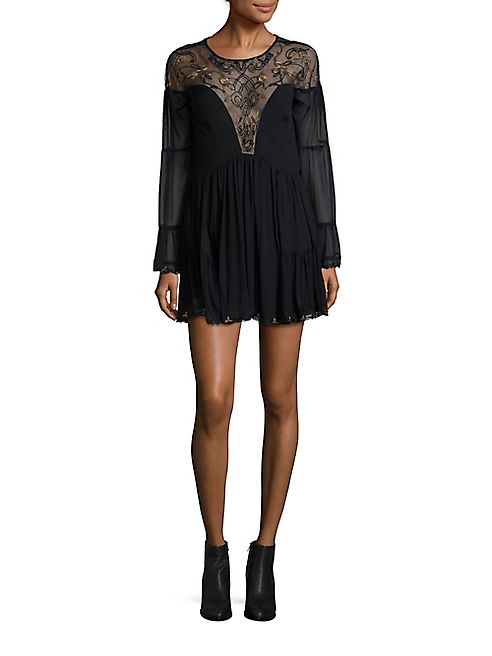 Free People - Panama Embroidered Lace Dress