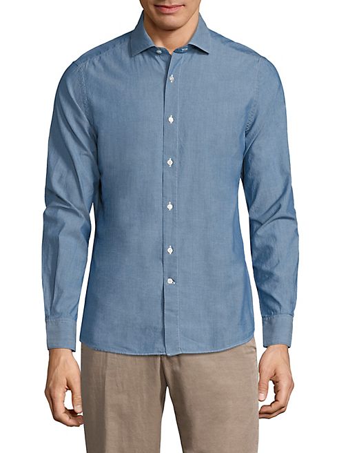 Boglioli - Long Sleeve Cotton Shirt