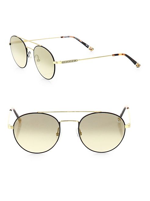 Etnia Barcelona - Vintage Born Sun 50MM Double-Bridged Round Sunglasses