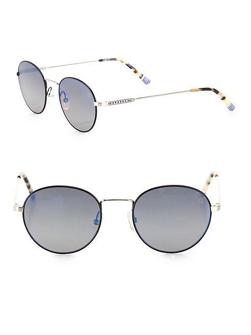 Etnia Barcelona - Vintage Le Marais Sun 49MM Round Sunglasses