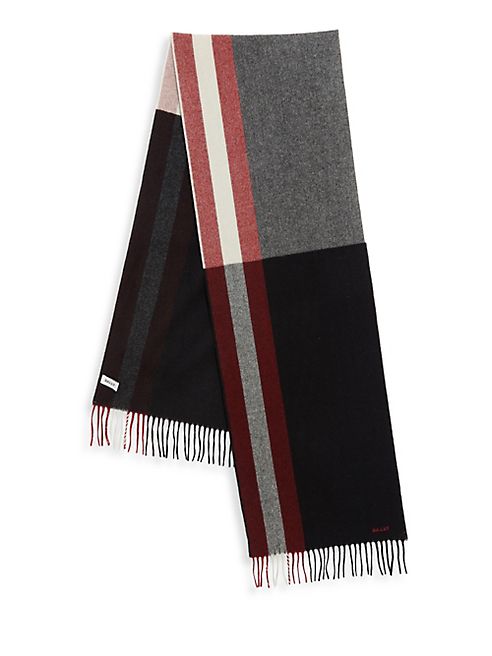 Bally - Fringed Wool Scarf