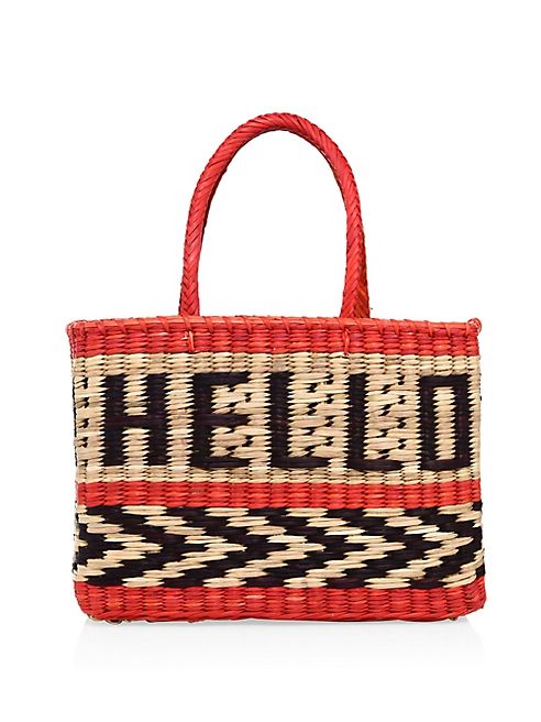 NANNACAY - Goa Hello Straw Tote