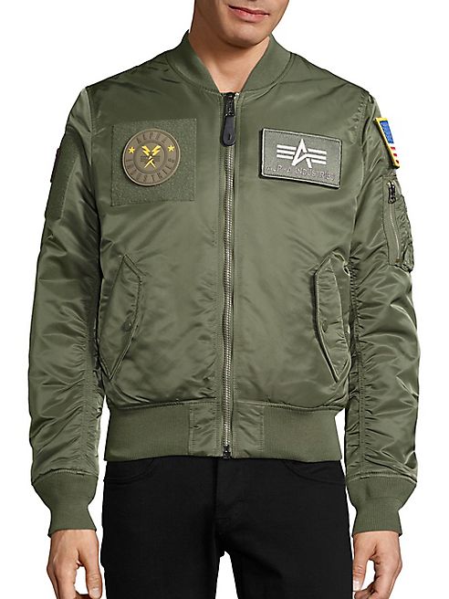 Alpha Industries - Slim-Fit Bomber Jacket