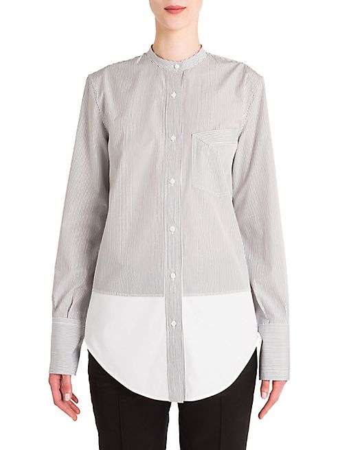 Jil Sander - Striped Button Front Shirt