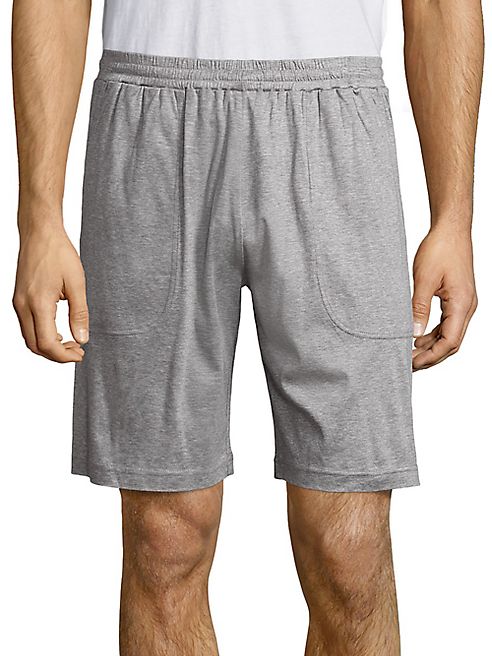 Saks Fifth Avenue Collection - Heathered Cotton Shorts