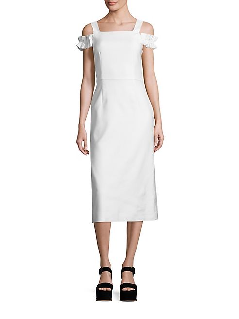 Mother of Pearl - Rowena Ruffled Sleeve Dress