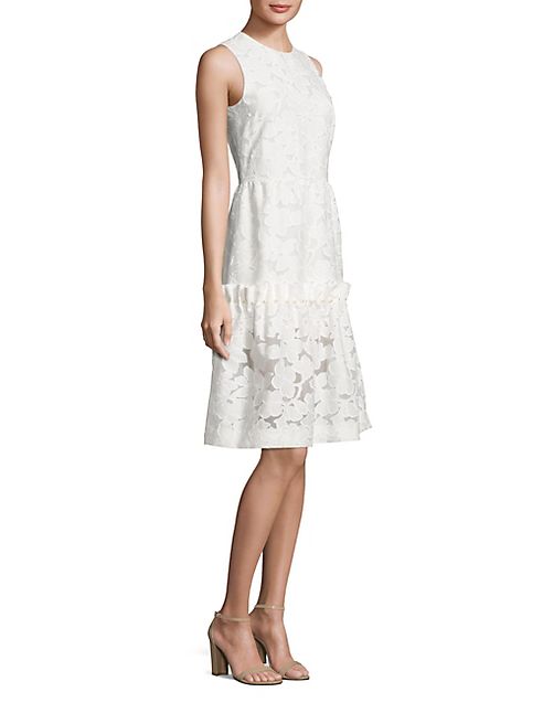 Mother of Pearl - Ellie Ruffle Hem Dress