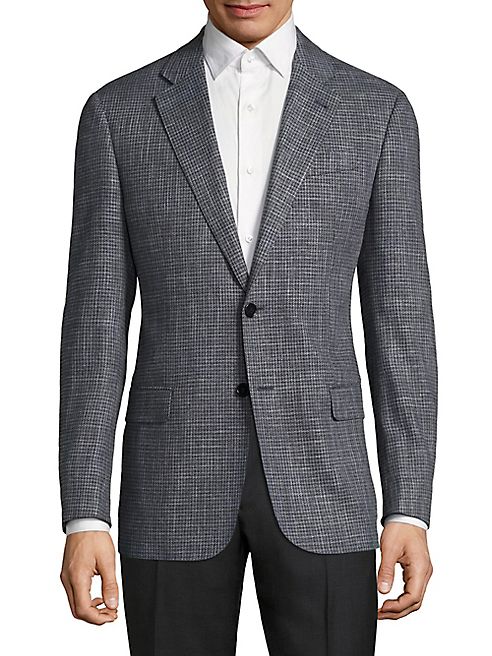 Armani Collezioni - Textured Virgin Wool Blend Jacket