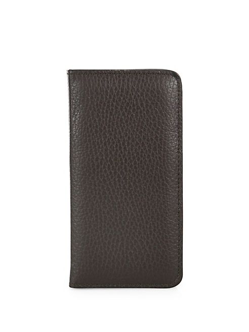 Saks Fifth Avenue Collection - Pebbled Leather iPhone Case