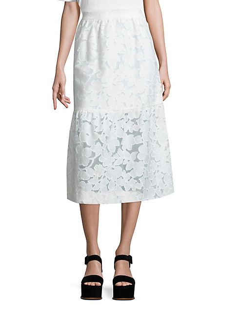 Mother of Pearl - Shelly Fit & Flare Skirt