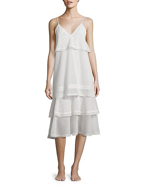 Jonathan Simkhai - Cotton Voile Slip Dress