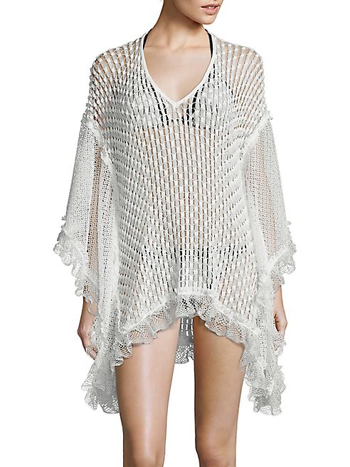 Jonathan Simkhai - Basketweave Mini Caftan