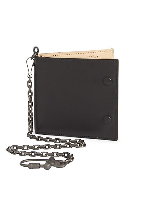 Maison Margiela - Calf Leather Wallet & Chain