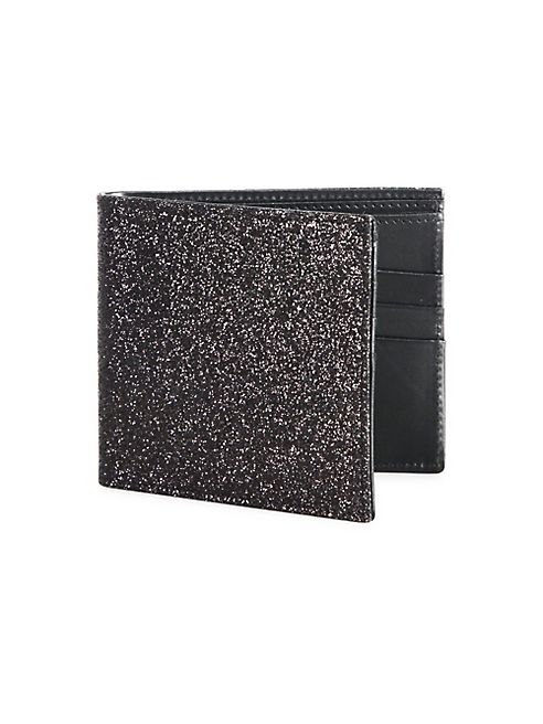 Maison Margiela - Glitter Calf Leather Bi-Fold Wallet