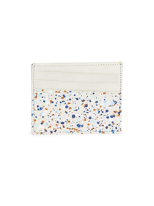 Maison Margiela - Pollock Effect Leather Cardholder