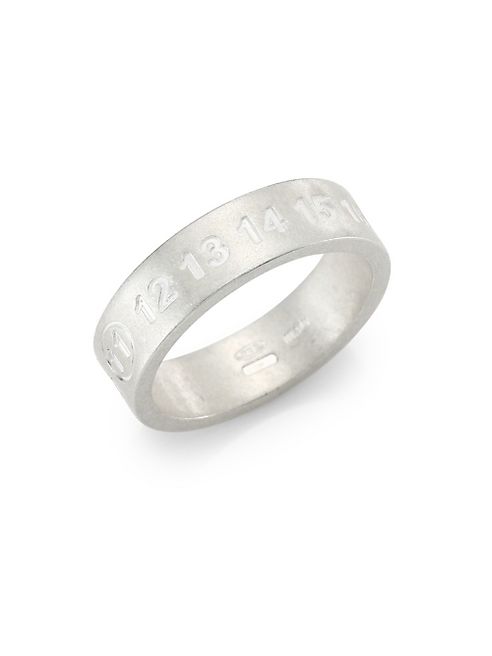 Maison Margiela - Sterling Silver Logo Ring