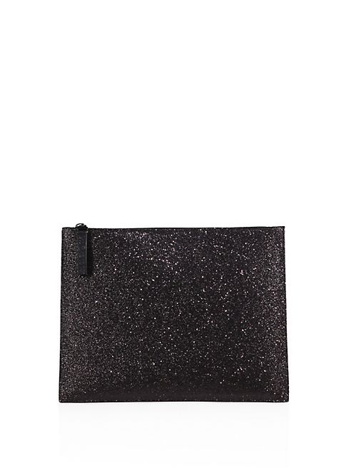 Maison Margiela - Calf Leather Glitter Pouch