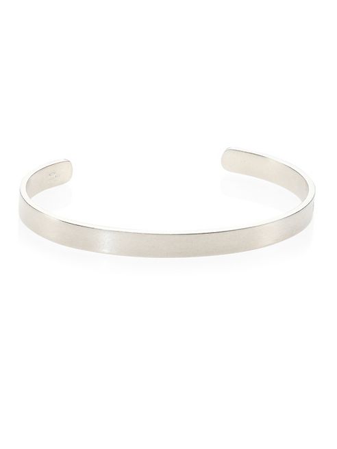 Maison Margiela - Silver Logo Bracelet