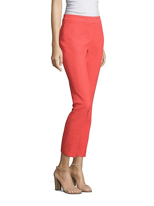 Josie Natori - Textured Ankle Pants