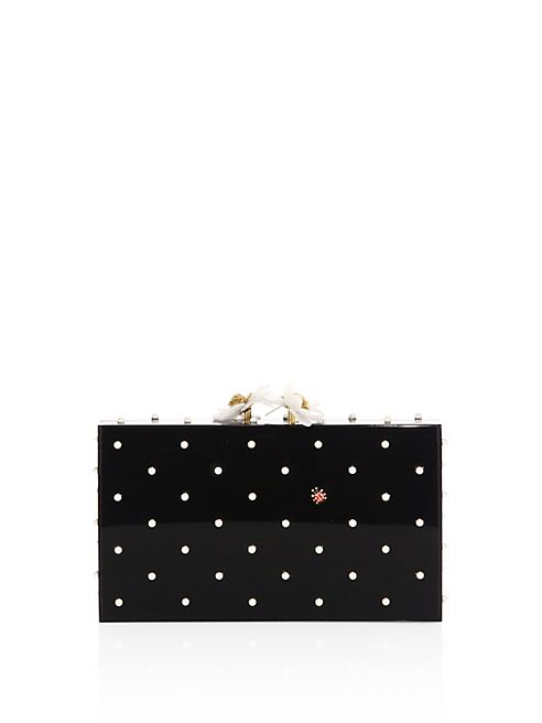 Charlotte Olympia - Pandora Fresh Studded Box Clutch