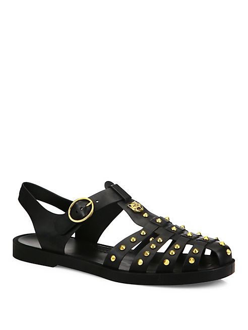 Gucci - Studded Fisherman Sandals