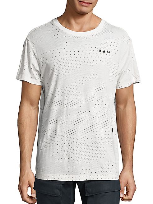 G-Star RAW - Cotton Jersey Tee