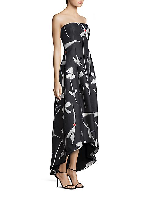 Sachin & Babi - Florence Strapless Jacquard Gown