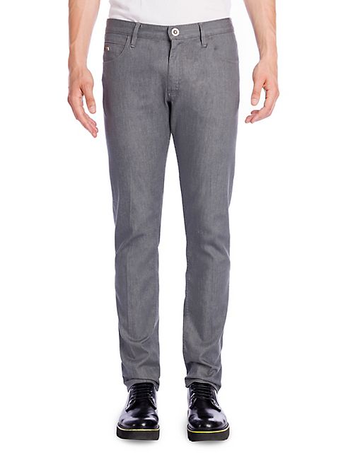 Emporio Armani - Straight-Fit Five Pocket Jeans