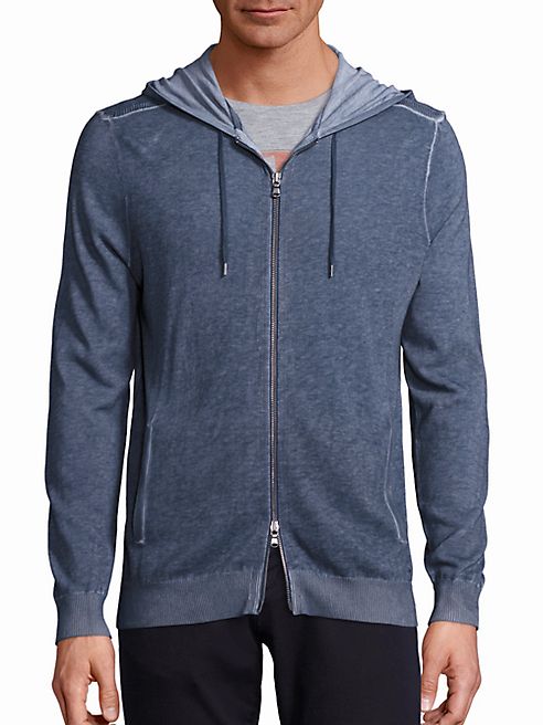 John Varvatos Star USA - Cotton Blend Hoodie