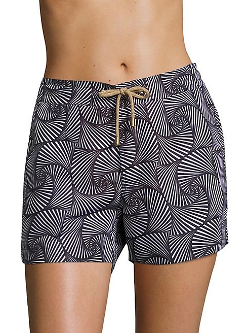 Thorsun - Athena Shell-Printed Swim Shorts