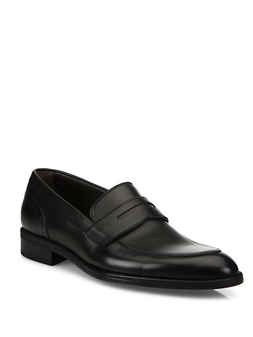 Ermenegildo Zegna - Garonne Flex Brogue Leather Loafers