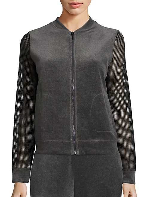 Elie Tahari - Kimmy Velour Jacket