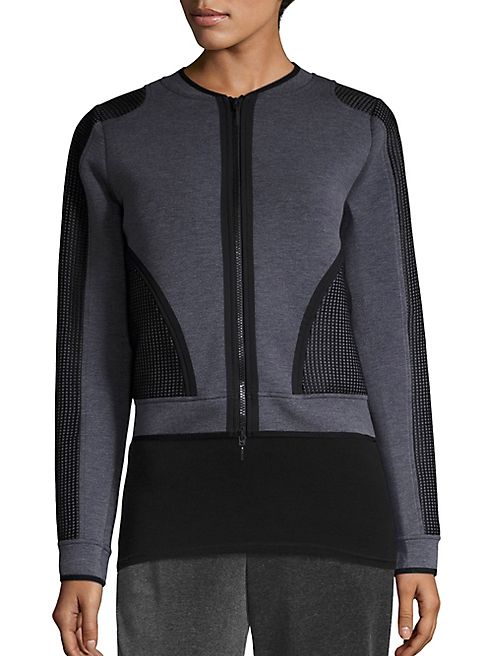 Elie Tahari - Mandy Mesh Inset Jacket