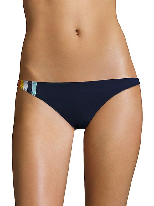 Tory Burch - Feliz Striped Hipster Bikini Bottom