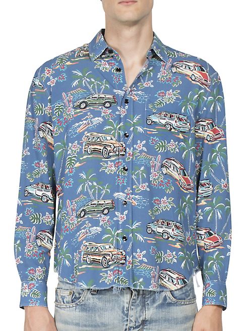 Saint Laurent - Hawaiian Print Shirt