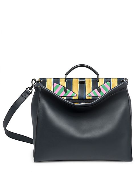 Fendi - Peekaboo Leather Satchel