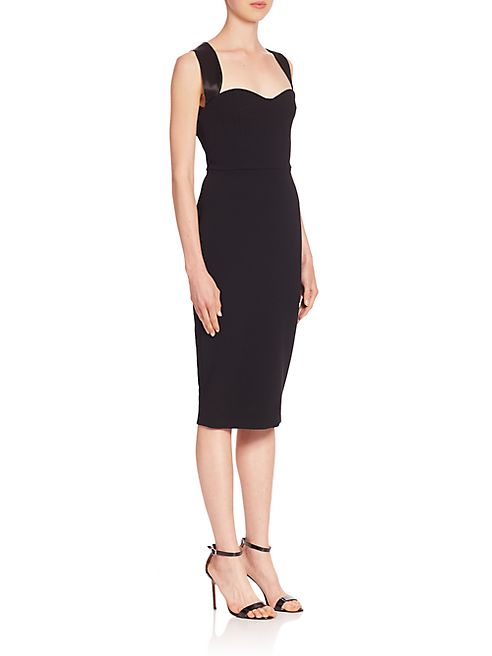 Victoria Beckham - Twist-Back Sheath Dress