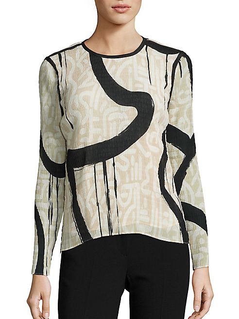 Max Mara - Paste Printed Blouse