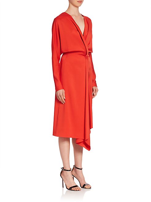 Victoria Beckham - Draped Blouson Dress