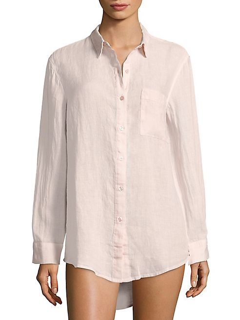 Asceno - Linen Boyfriend Shirt