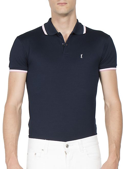 Saint Laurent - Tipped Polo