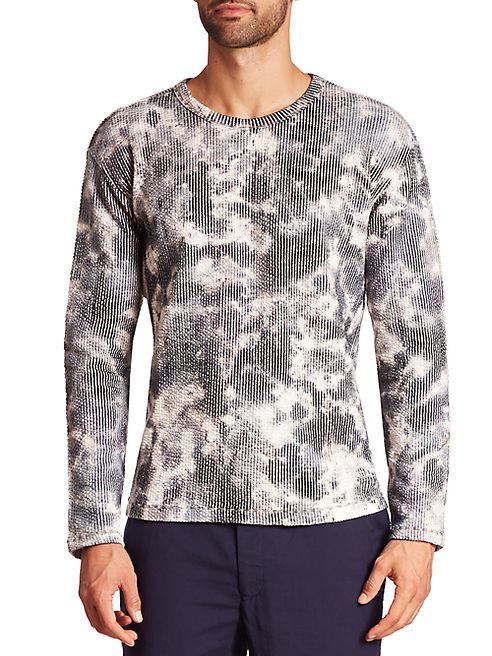 Issey Miyake - Cotton Blend Dyed Sweatshirt