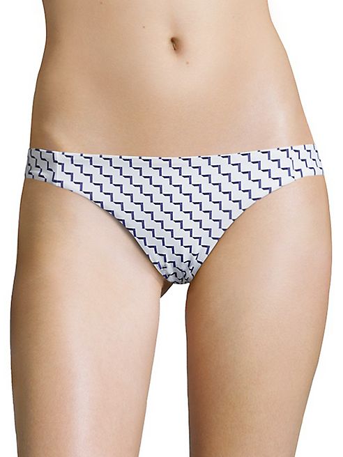 Asceno - Geometric Printed Bikini Bottom